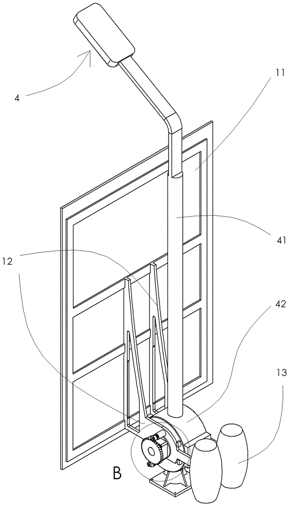 Self-generating railway street lamps that generate electricity using coil springs and suction effects