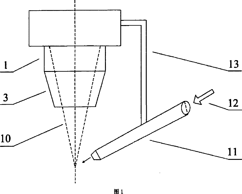 Protection device for laser welding head
