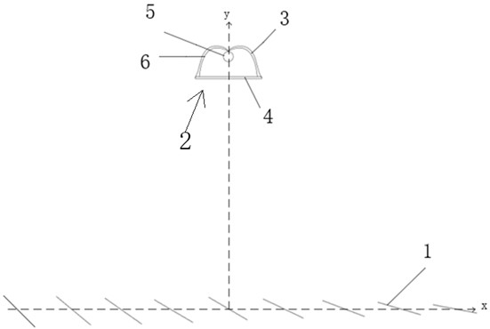 Linear Fresnel condenser