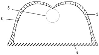 Linear Fresnel condenser