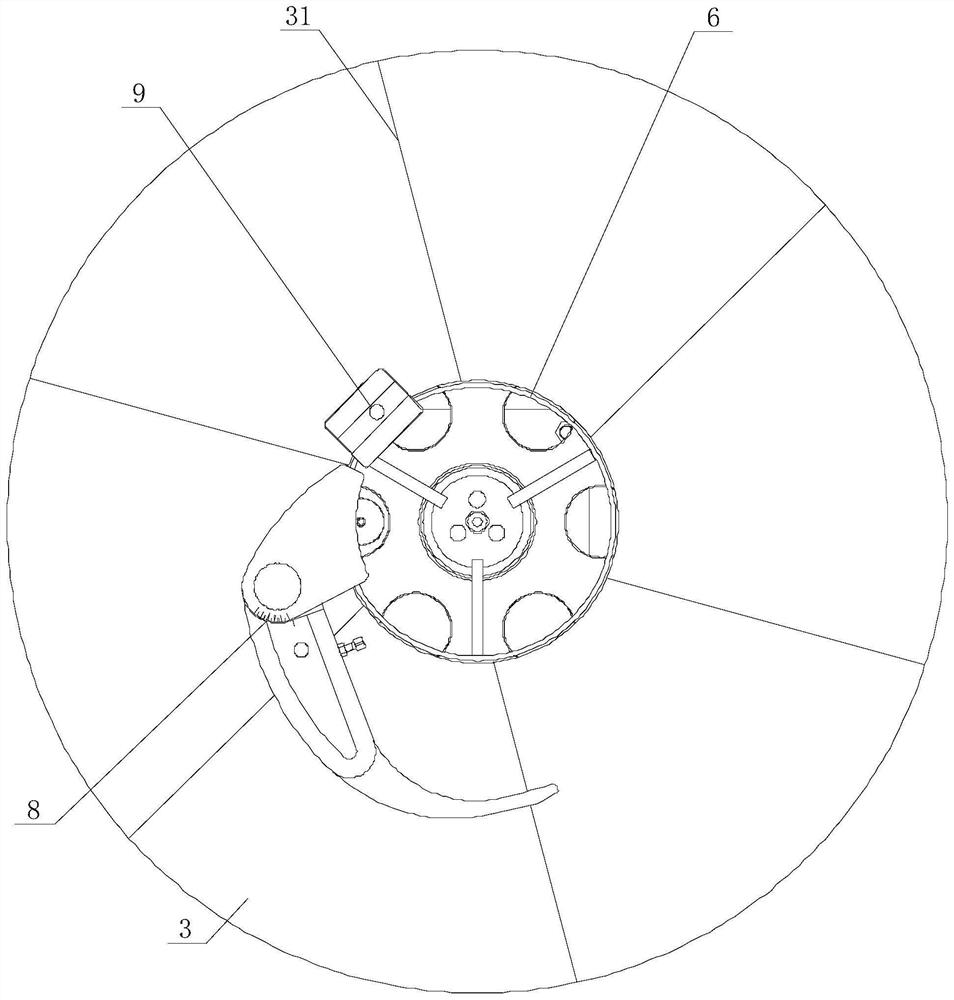 Clean type bottle unscrambling device