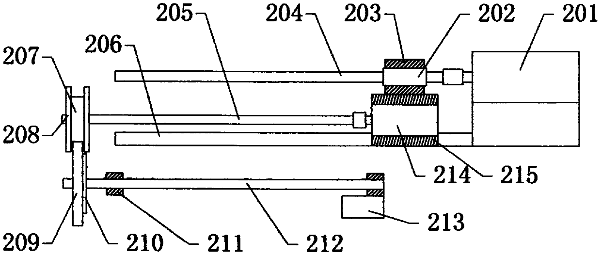 Discharge device of carbon calciner