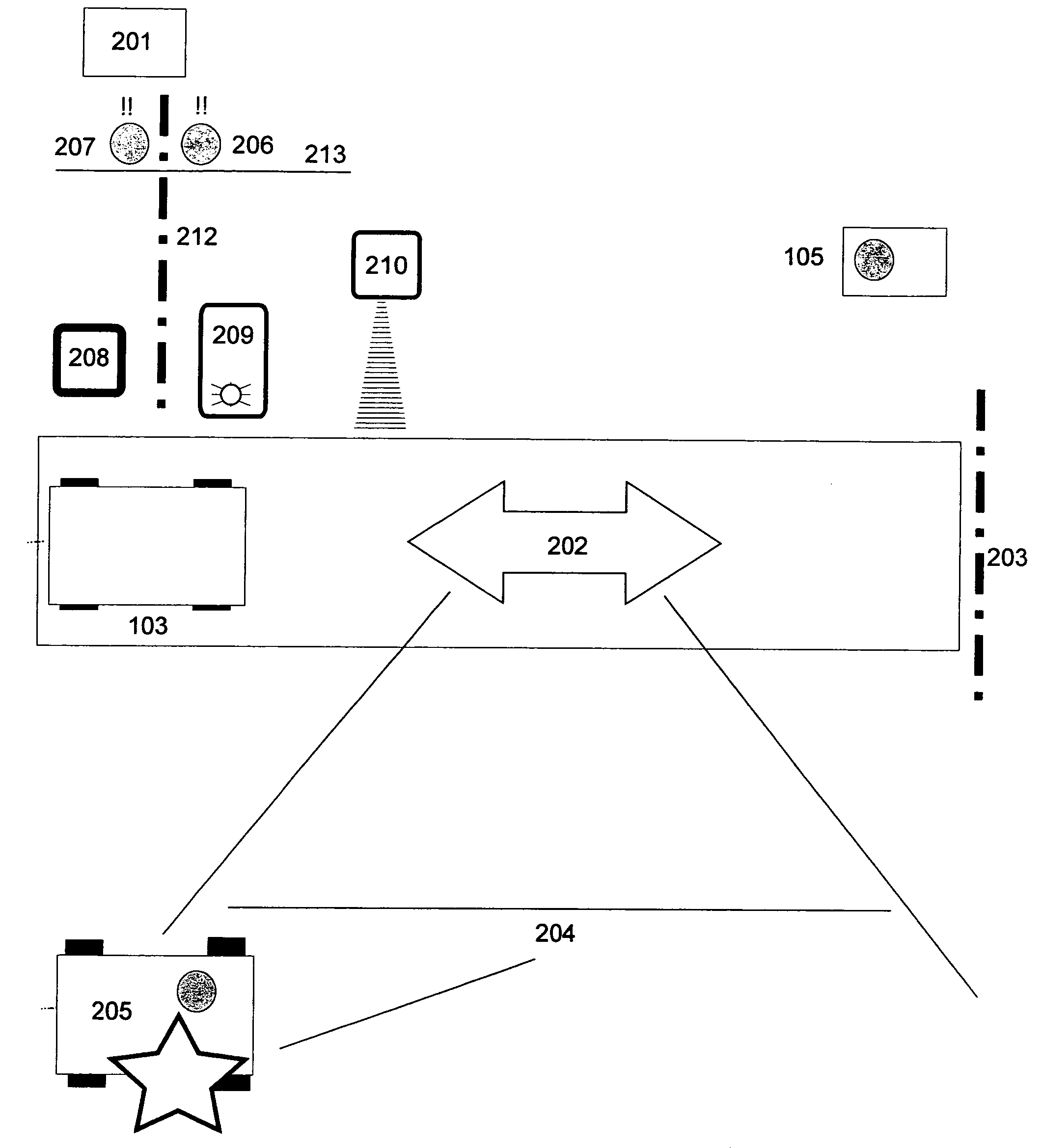 Standoff security and real-time vendor verification system and apparatus