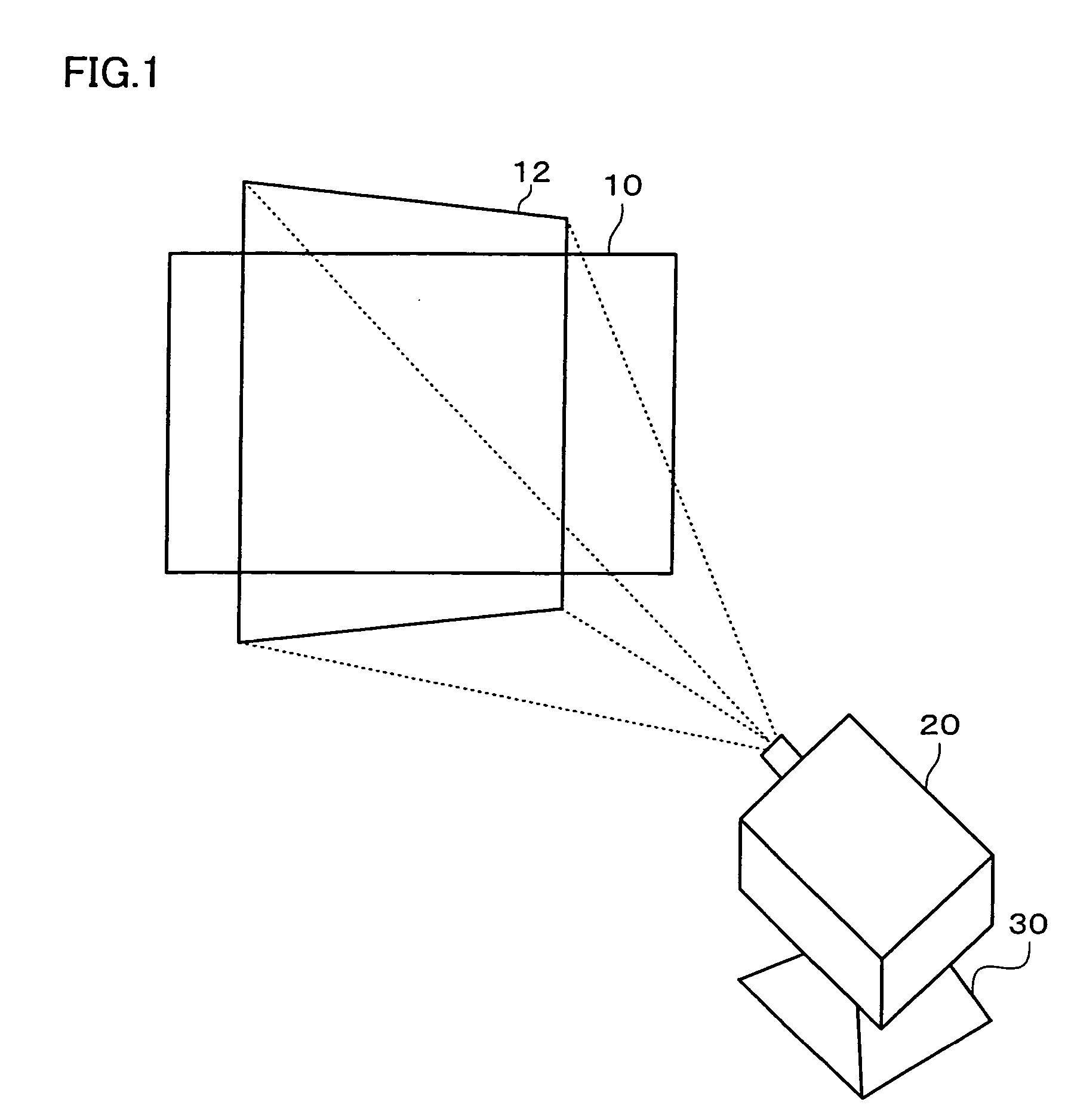 Projection control system, projector and projection control method