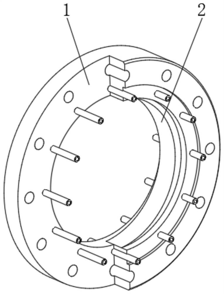 Eccentric brake mechanism