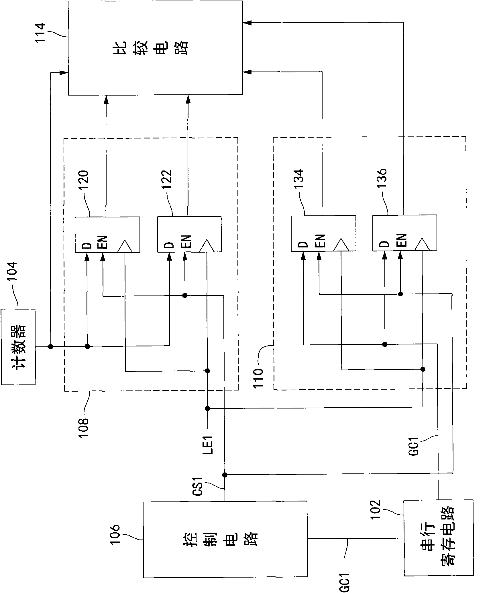 Segmented controlled drive device of light-emitting diodes (LEDs)