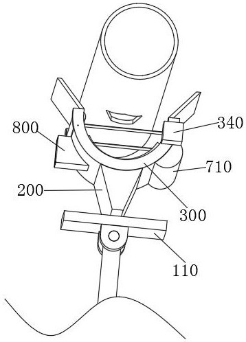 Bridge sewer pipe repairing equipment and using method thereof