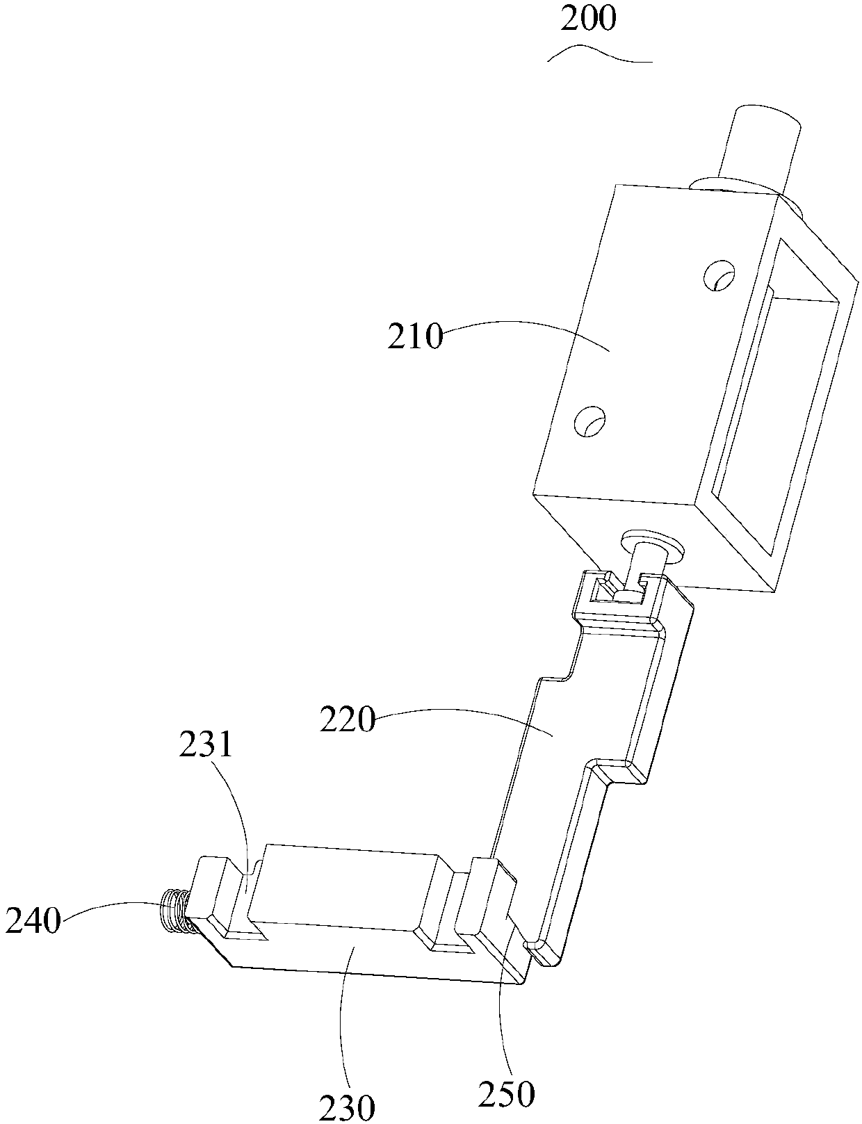 Intelligent electronic lock and traveling case