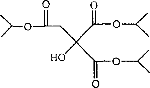 Prepn and application of triisopropyl carboxylate