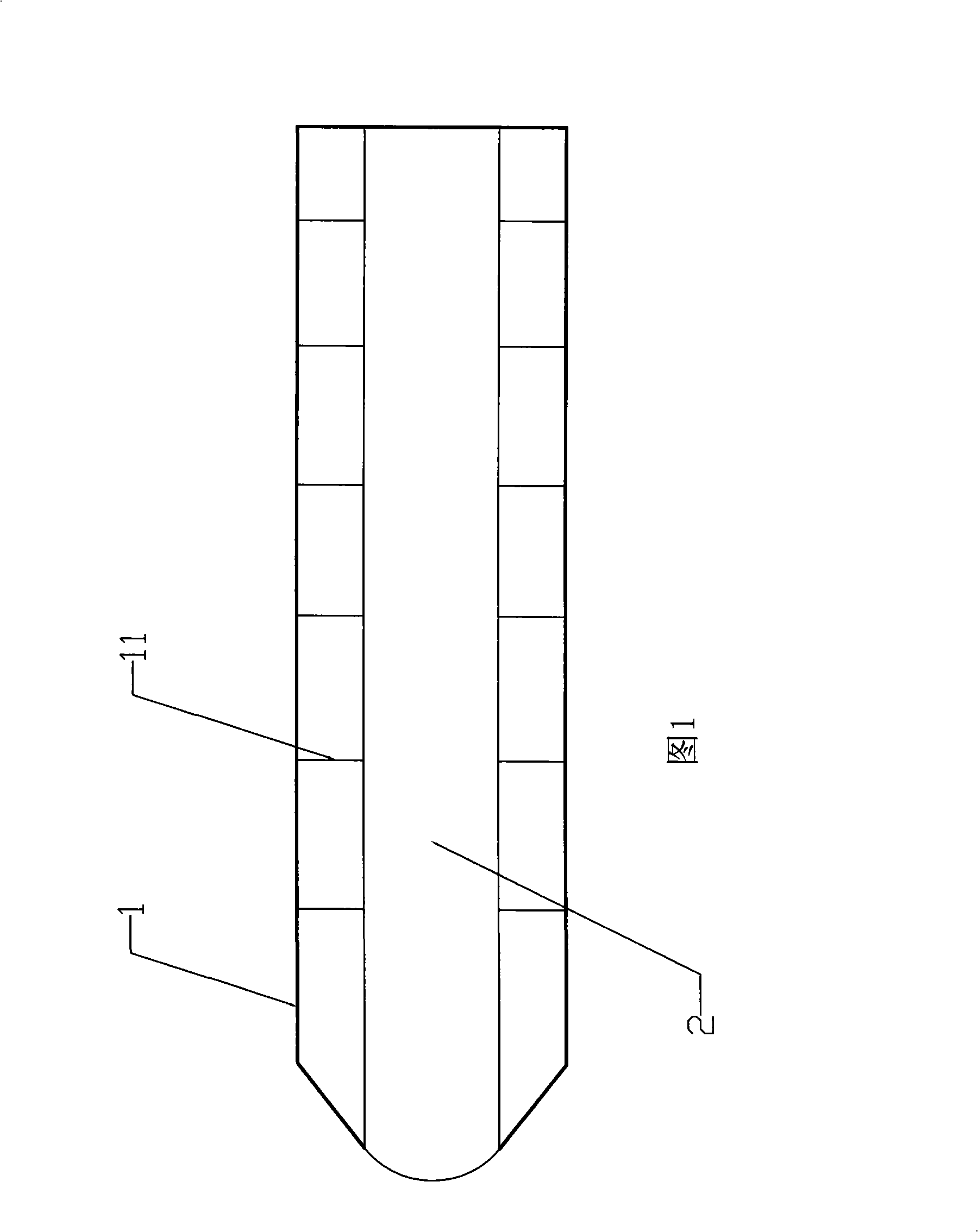 Extensible invisible metal marker for cloth, leather and preparation method thereof