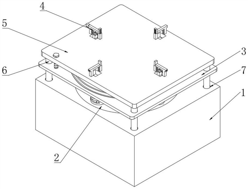 A CNC rotary milling machine based on edge machining of metal materials