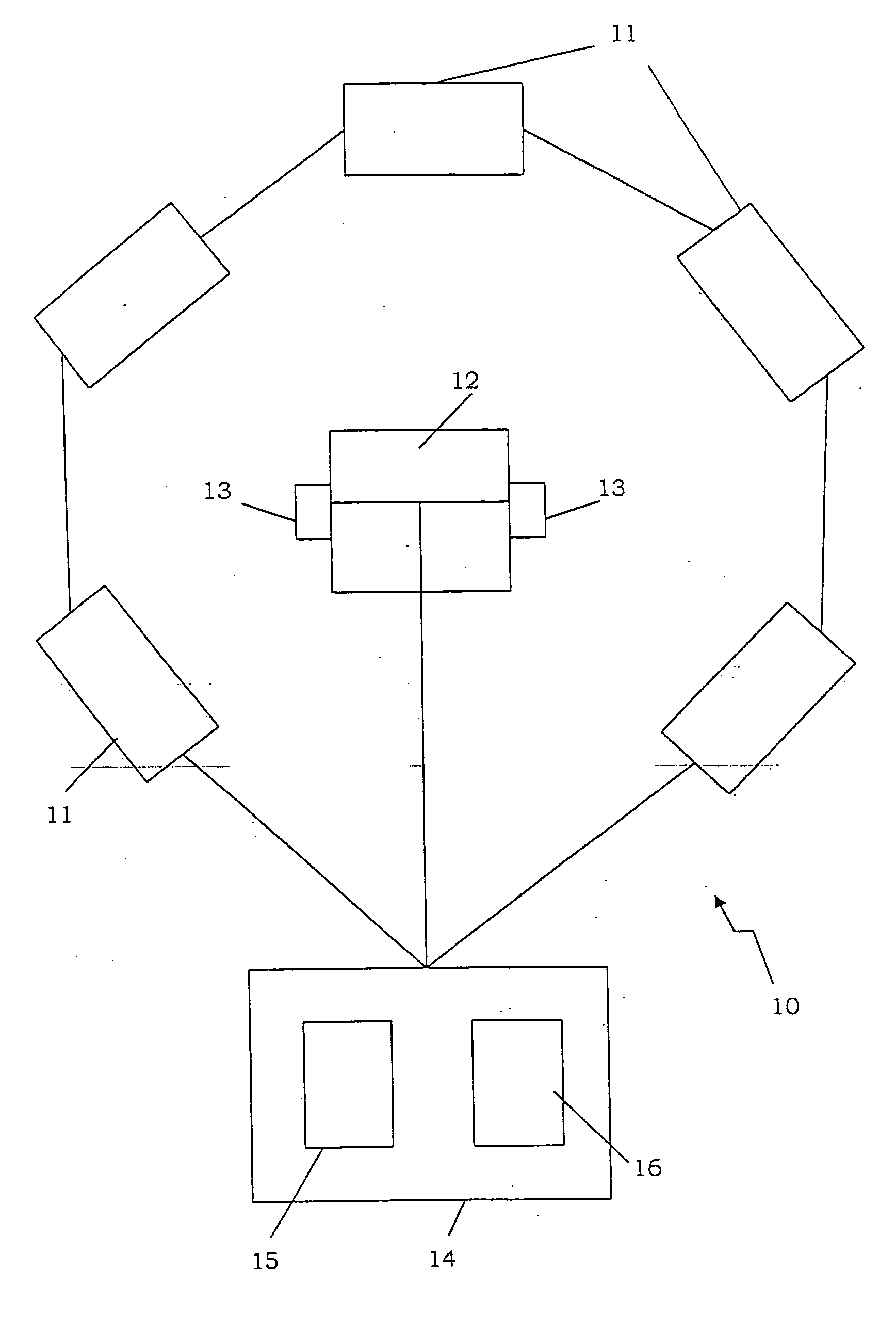 System for determining the position of a sound source