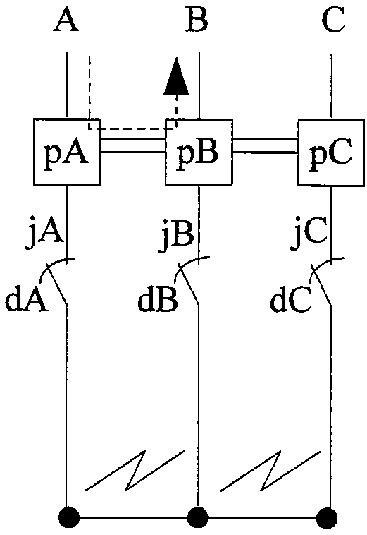 Multi-pole circuit breaker