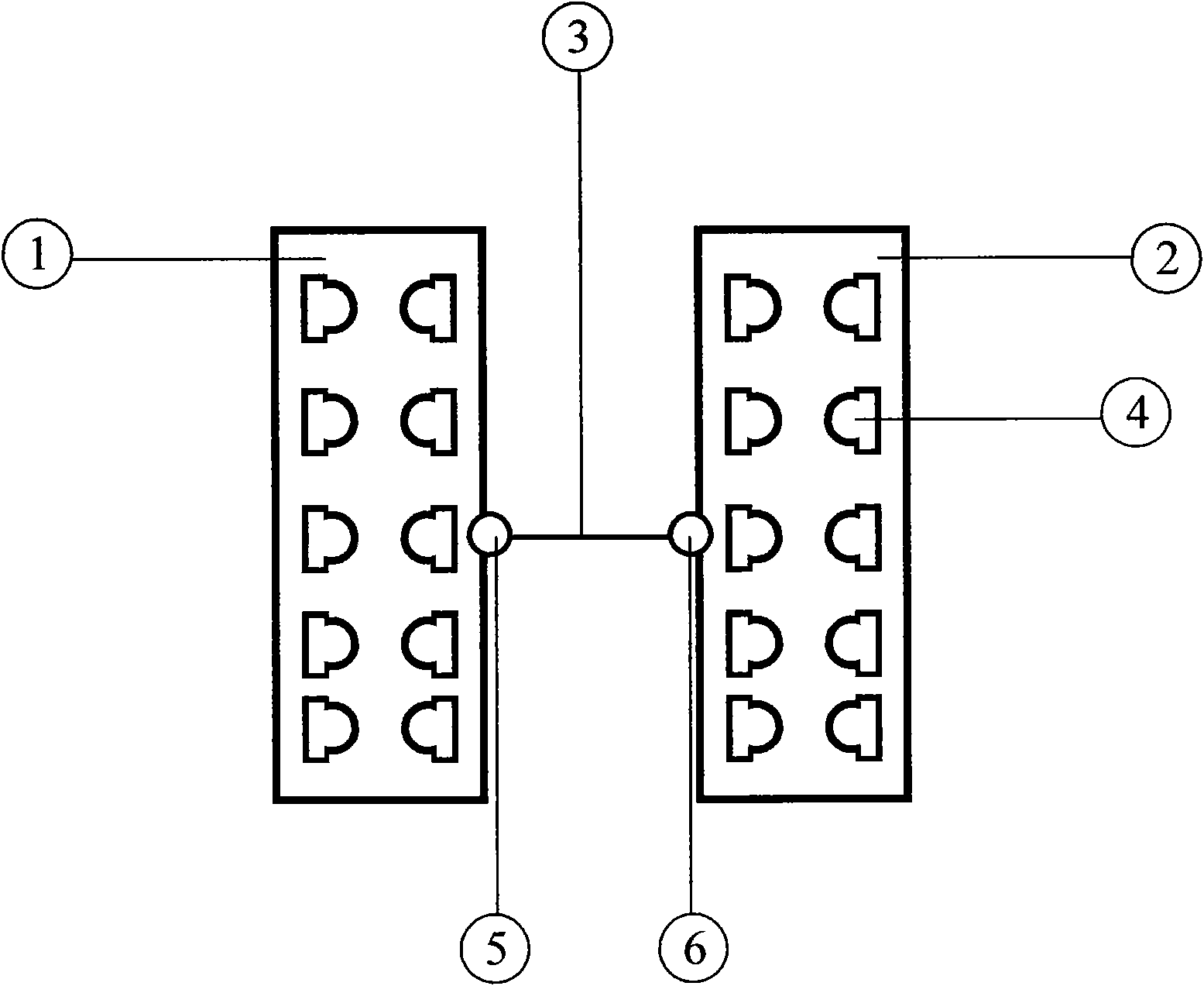 Power supply panel device