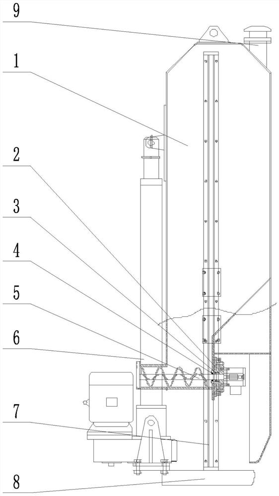 A working method of a dry powder medicament adding device