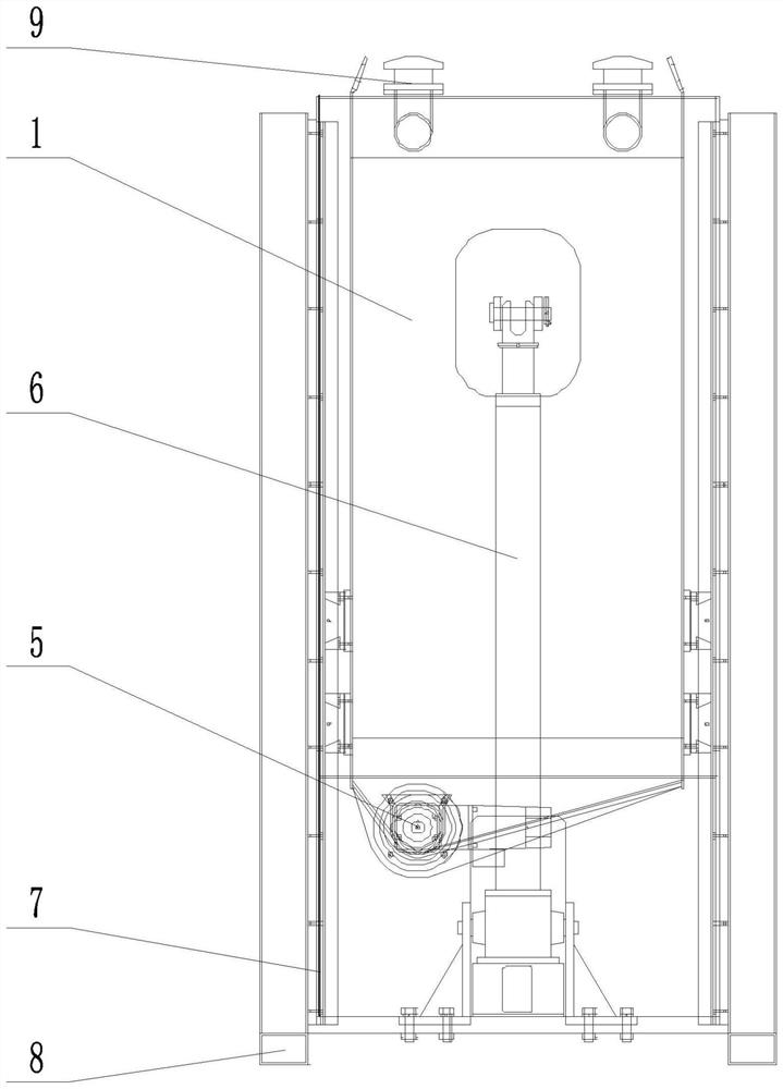 A working method of a dry powder medicament adding device