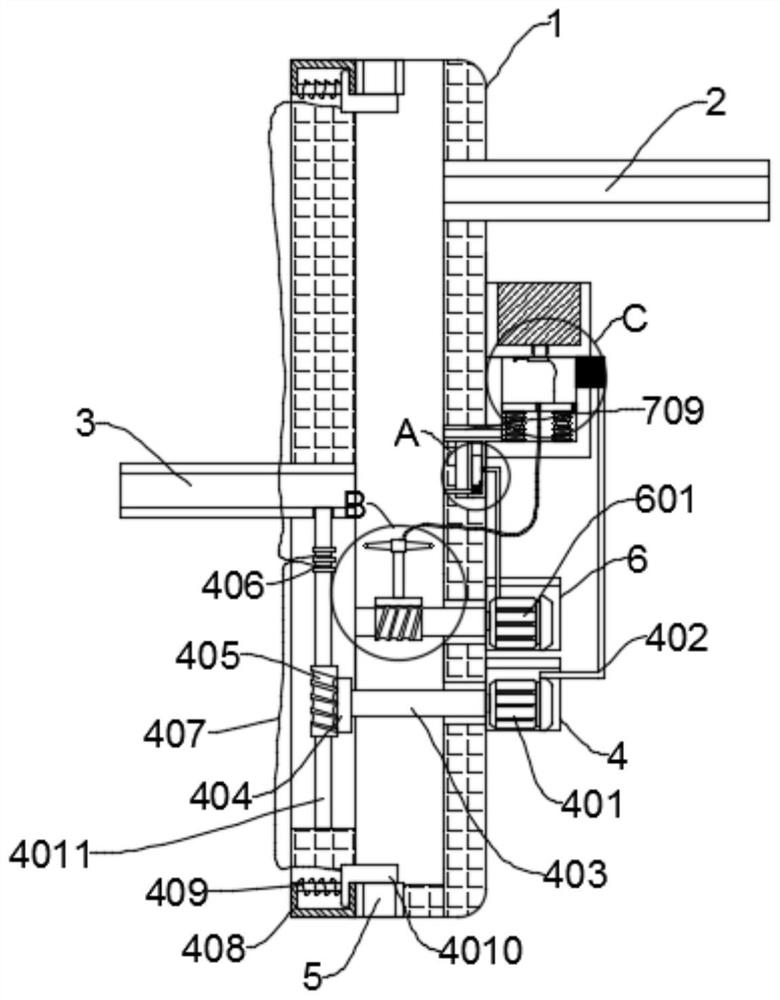 Flue gas bypass adjusting equipment for boiler economizer