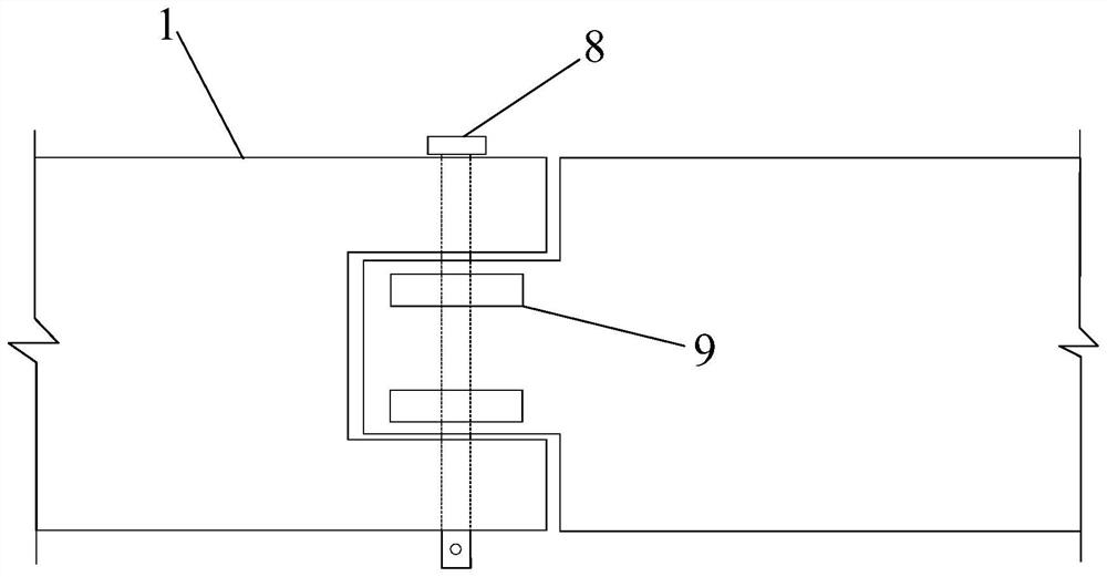 Tunnel arch dismounting and replacing auxiliary trolley and construction method thereof