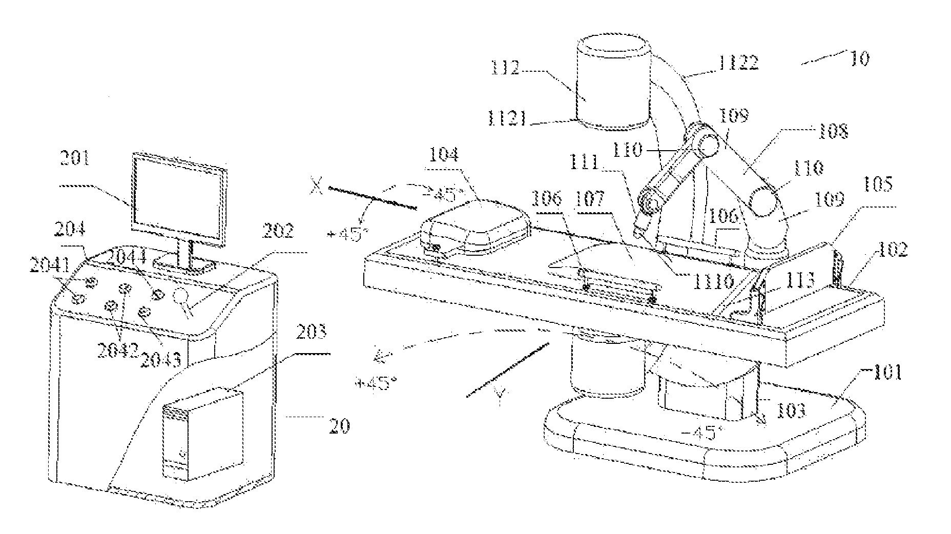 Apparatus for removing calculus in vitro