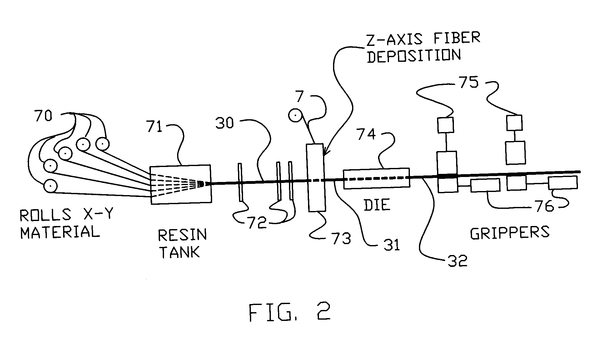 Method of inserting z-axis reinforcing fibers into a composite laminate