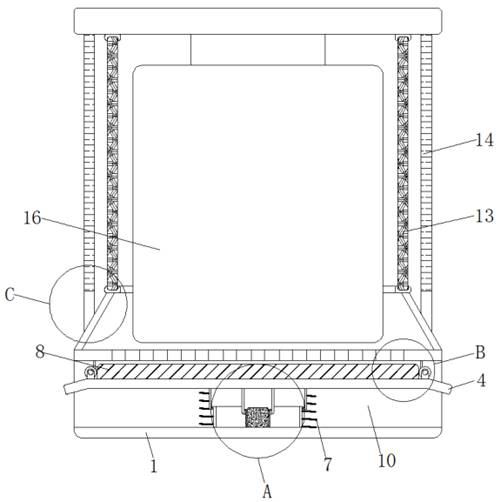 Dehumidifying and deinsectization device for organic vegetable greenhouse