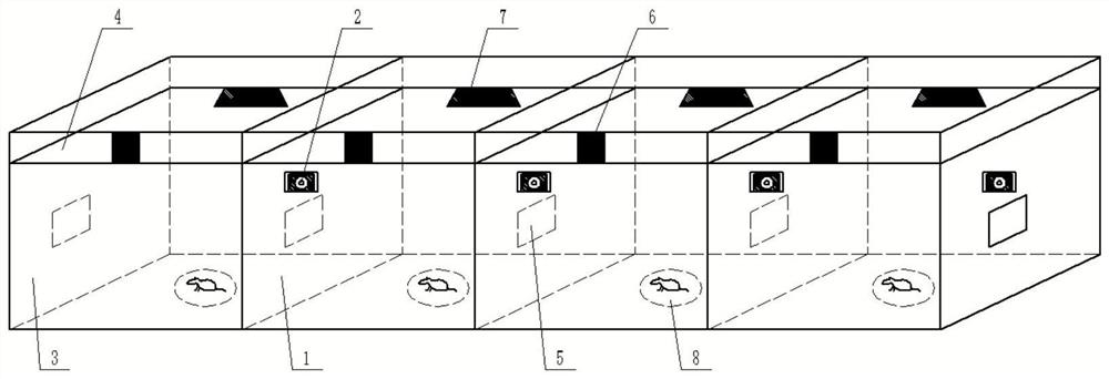 Device for monitoring and recording scratching behavior of pruritus animal model