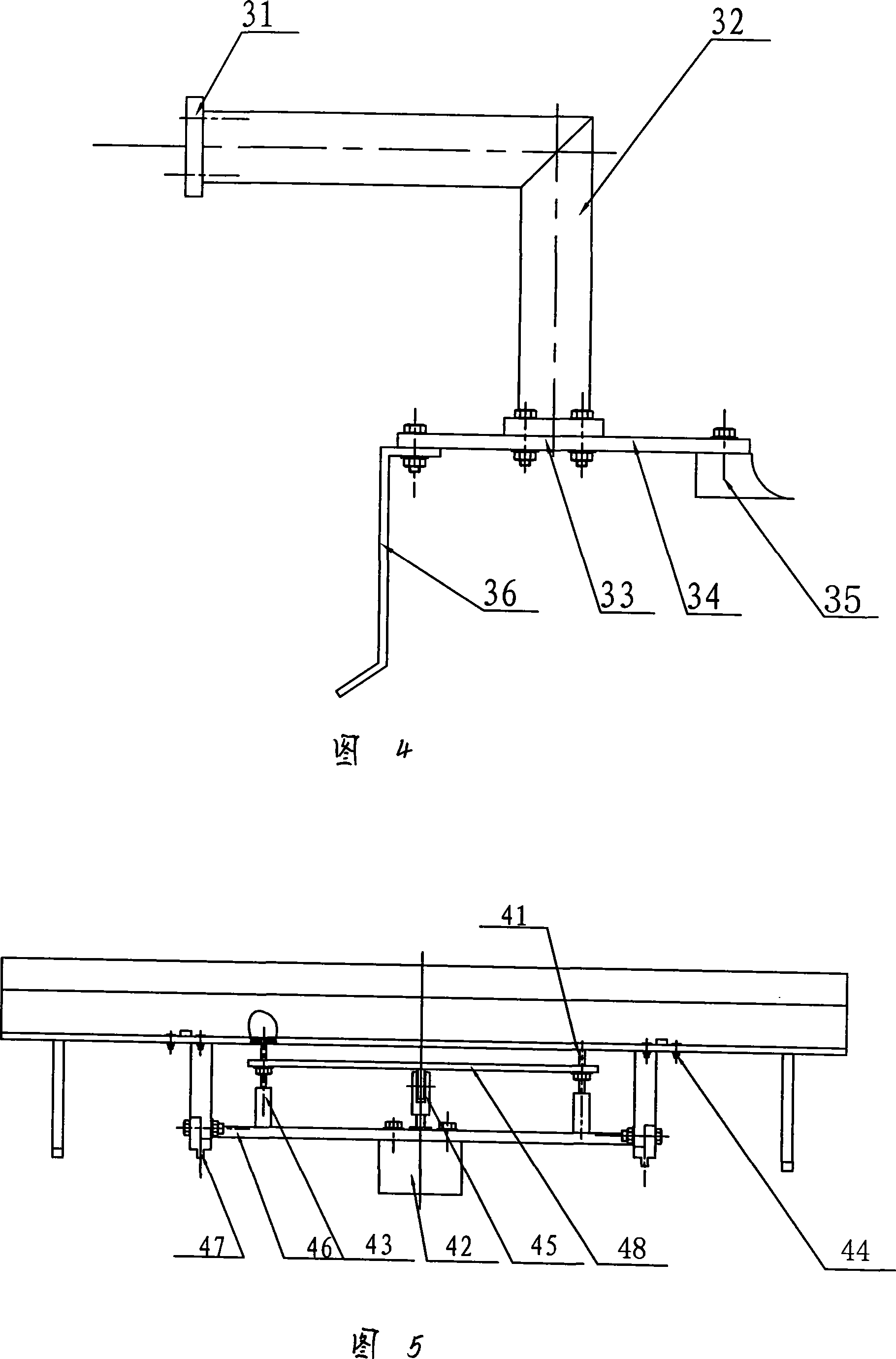 Oscillatory type non-straight-long bar automatic sorting feeding machine