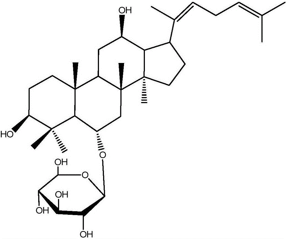 Rare ginsenoside composition containing rare ginsenoside Rh4