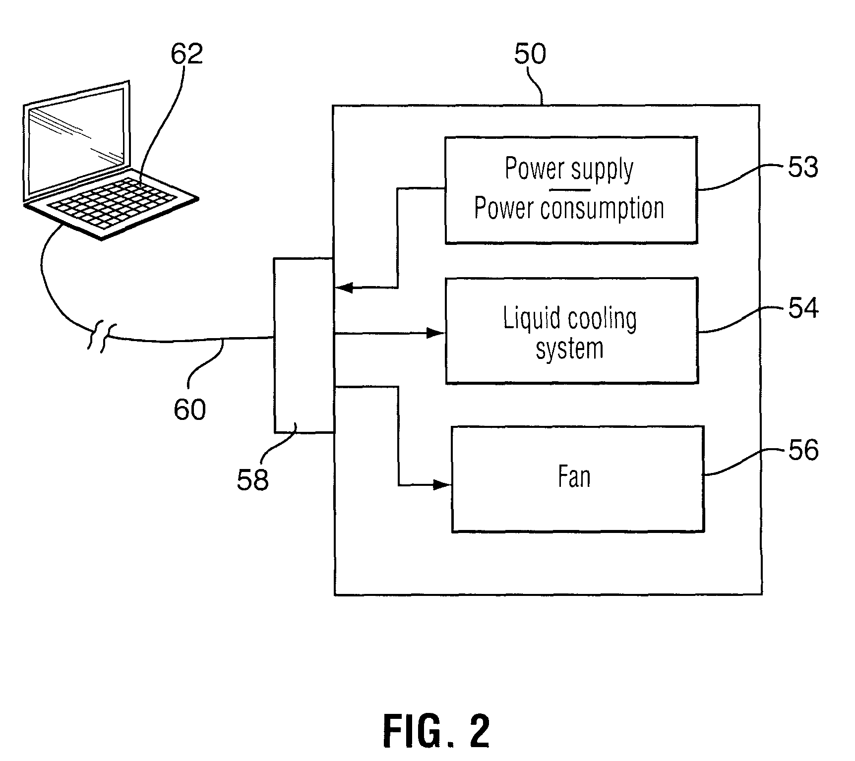 Computer cooling system with preferential cooling device selection
