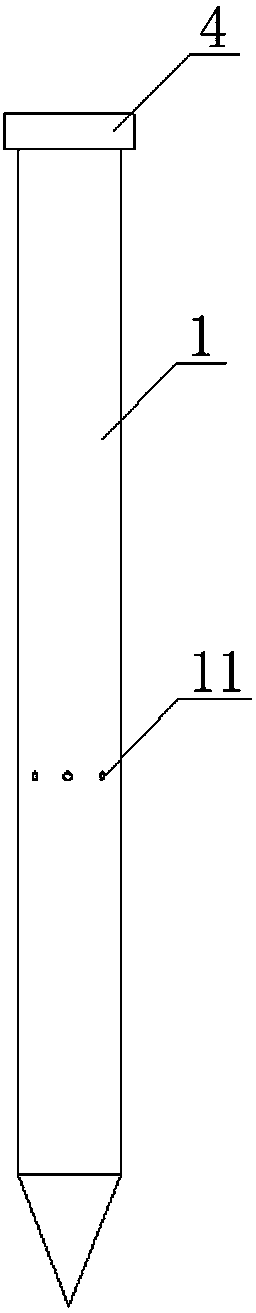 A kind of expansion compaction pile and its construction method to eliminate the negative friction resistance of pile foundation