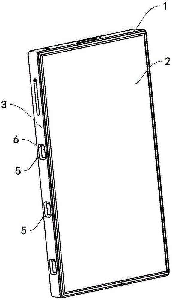 Control method and control device for second touch control display screen of double-screen mobile phone