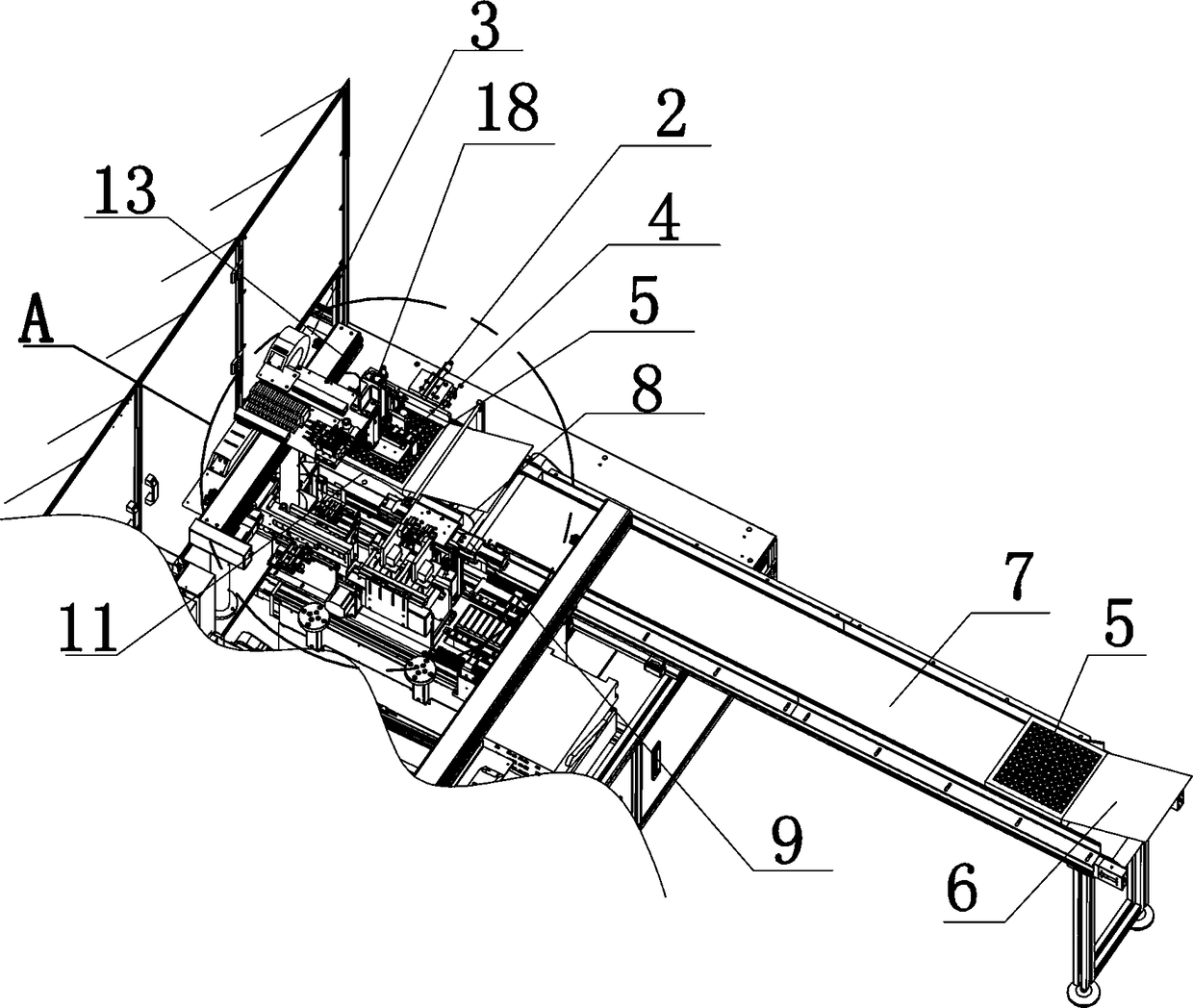 Automatic part loading device and automatic part loading method