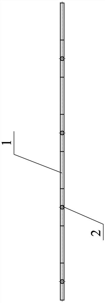 A Variable-Section Acoustic Metamaterial Beam with Two Degrees of Freedom Local Resonance Elements