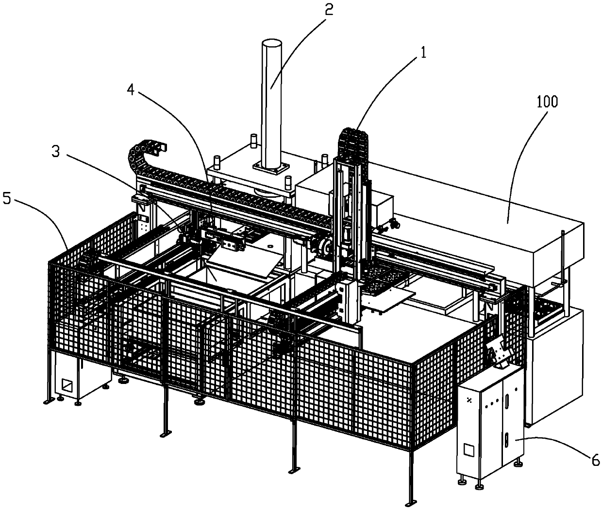 Paper mold auxiliary molding and trimming equipment