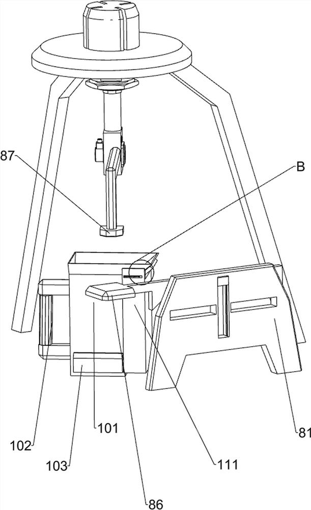 Steel plate corner cutting device for high-end equipment manufacturing