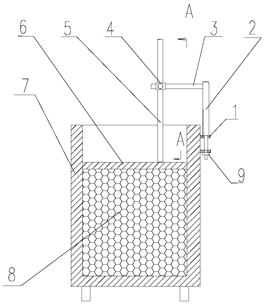 Heat-insulation material foaming and shaping device