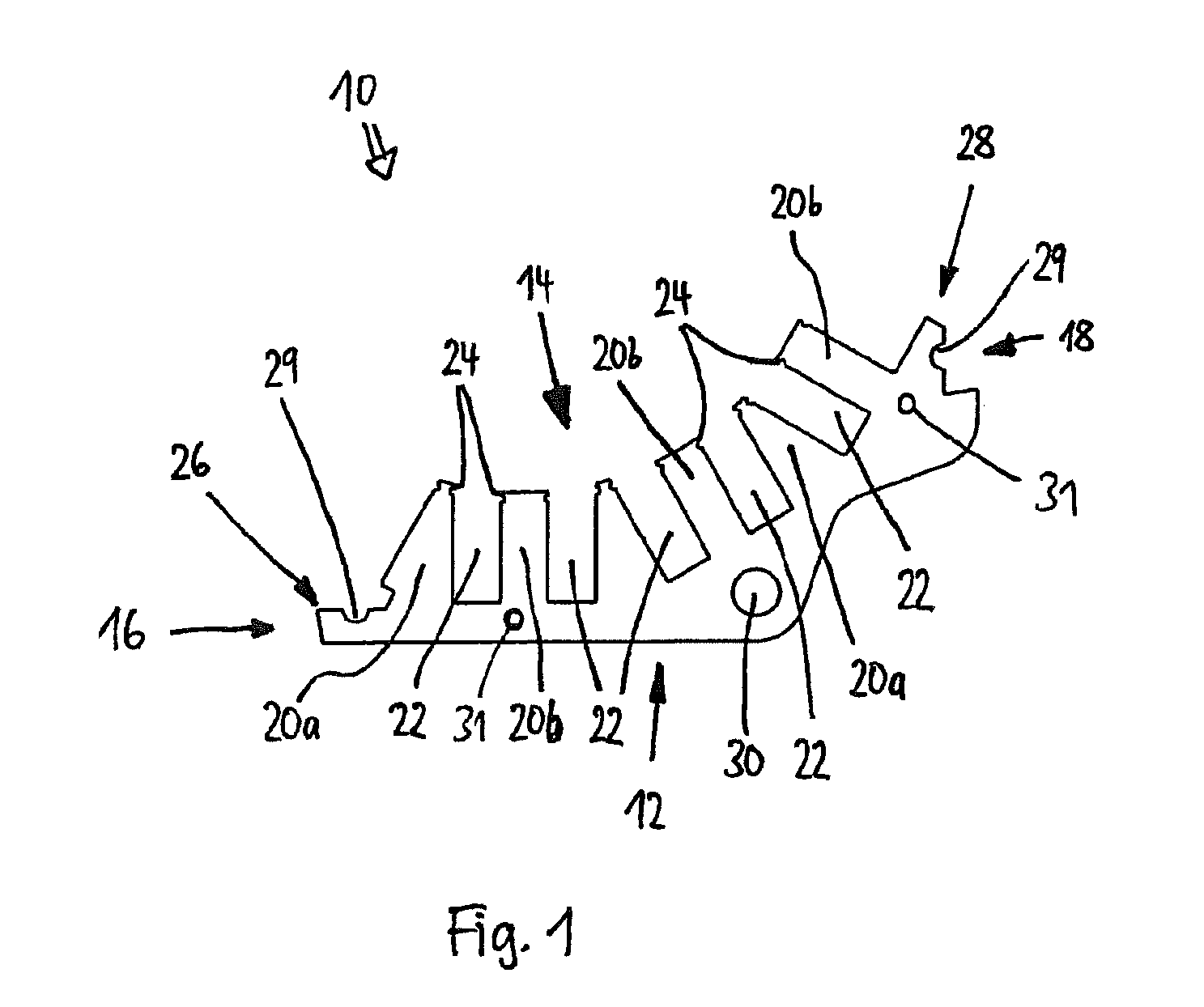 Rotor or stator for an electrodynamic machine with segment blocks constituting a stator or rotor ring and method for manufacturing such a stator or rotor