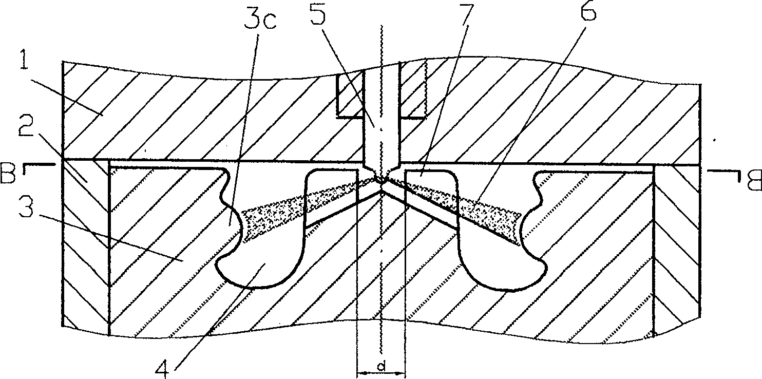 Squeeze-flow combustion chamber of internal combustion engine