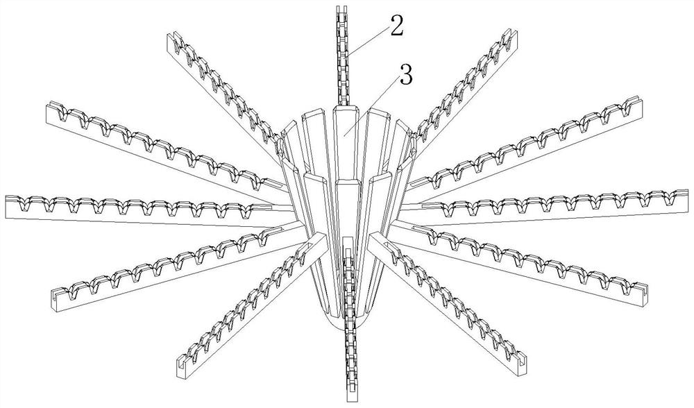 Sewage pipeline for textile use