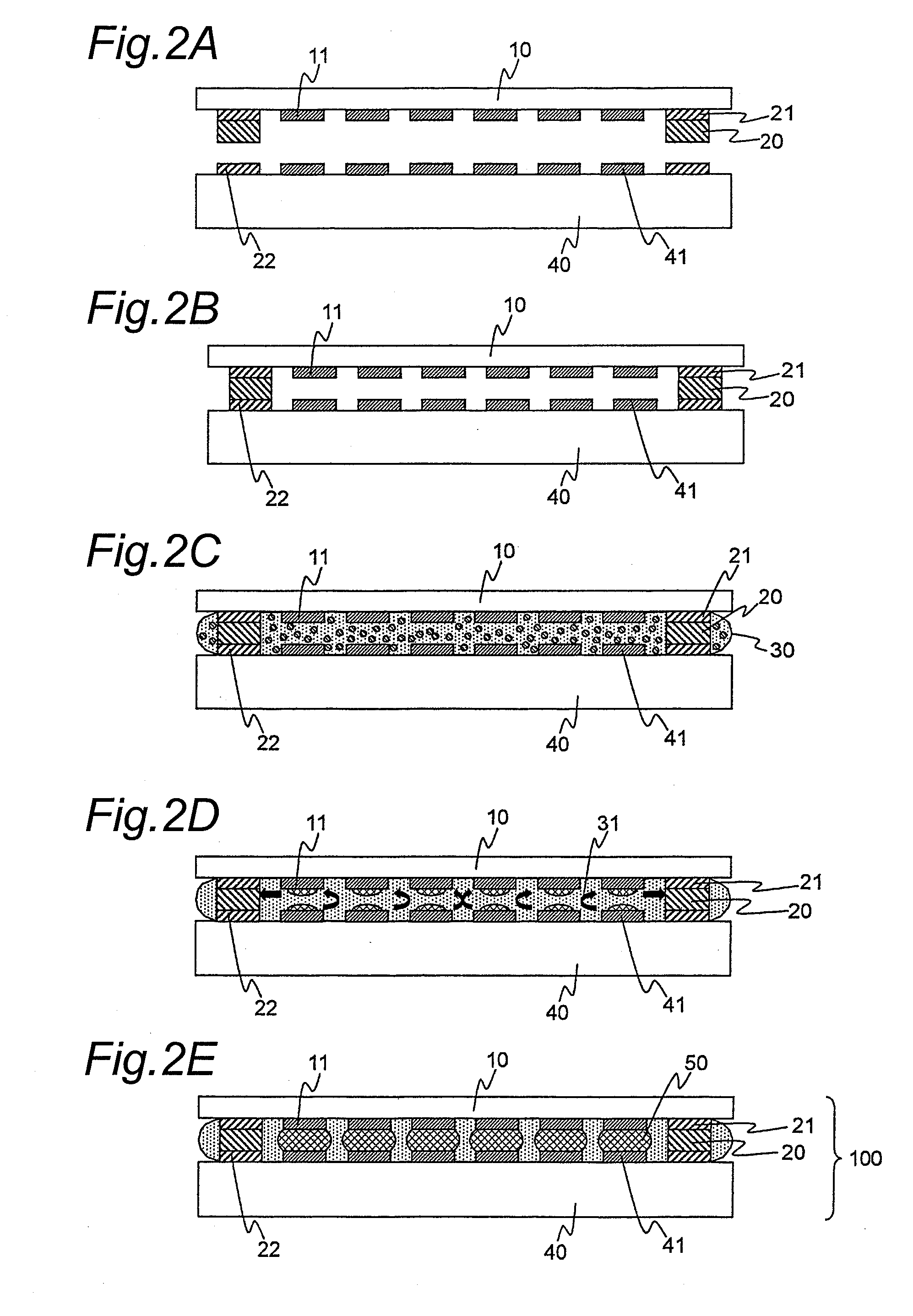 Flip-chip mounting body and flip-chip mounting method