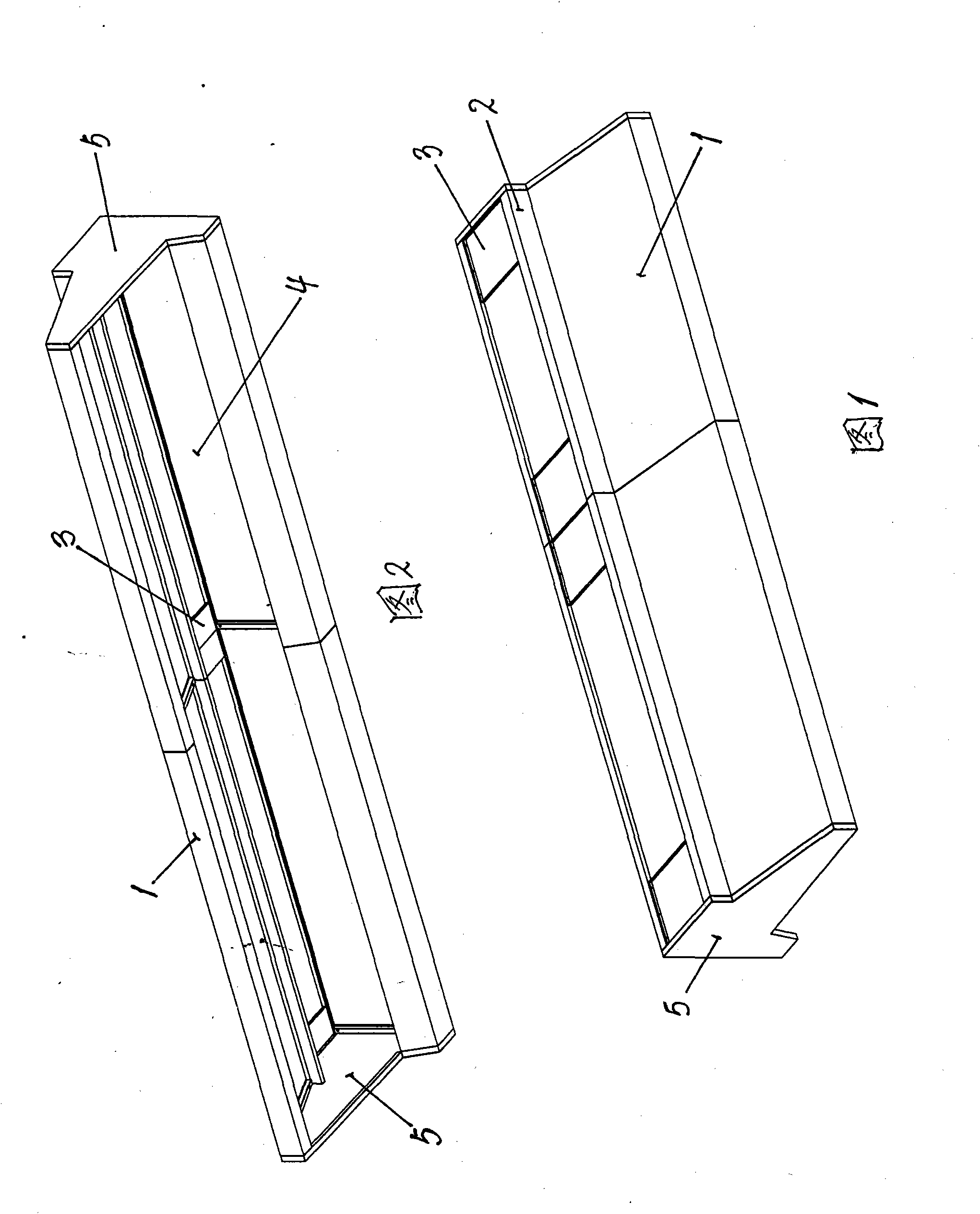 Combined kitchen fume exhaust cover