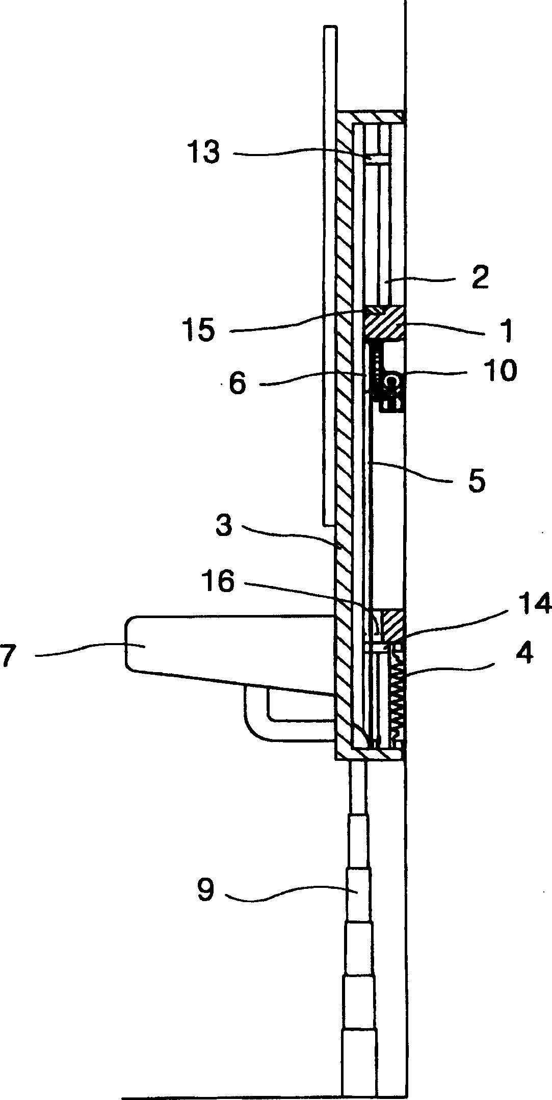 Washstand height-adjusting apparatus