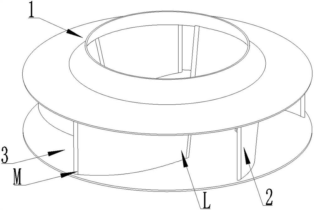 Backward centrifugal fan and air conditioner