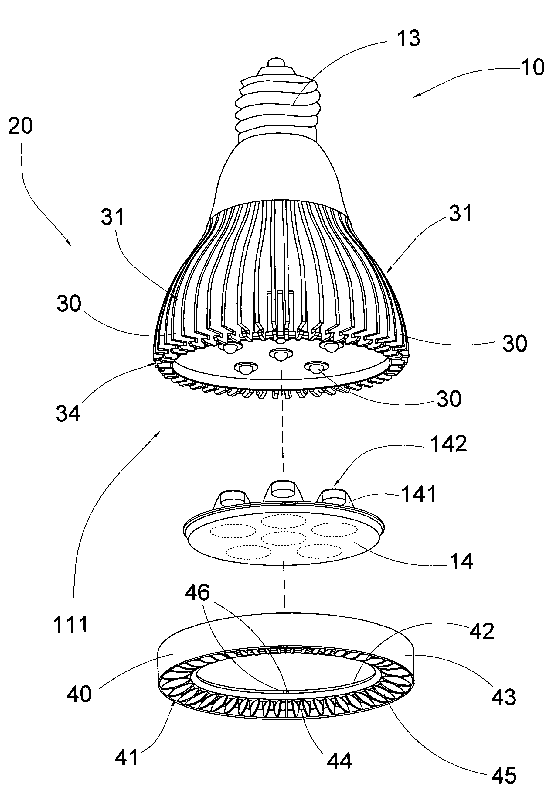 LED light device