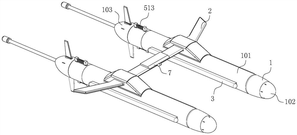 An Adaptive Multifunctional Catamaran Underwater Glider