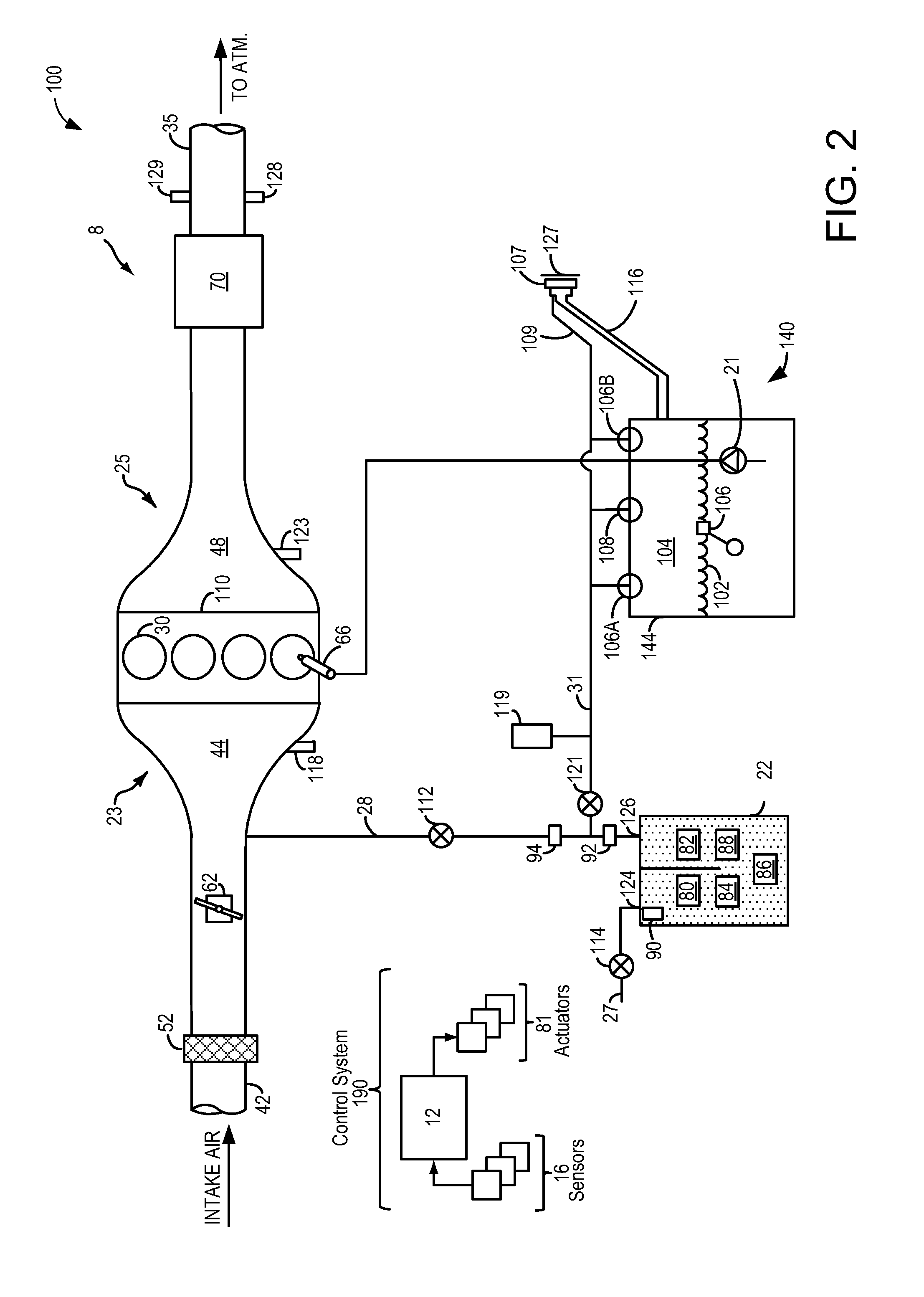 Hybrid vehicle fuel vapor canister