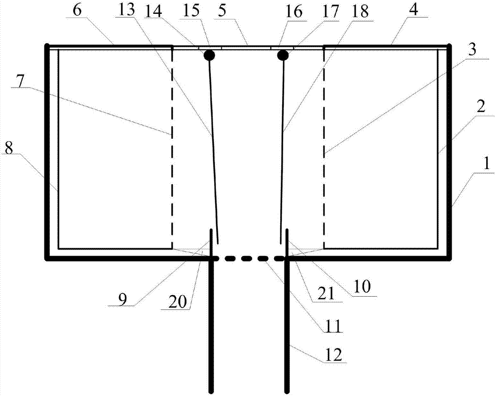 Large-flow floor drain with observation window