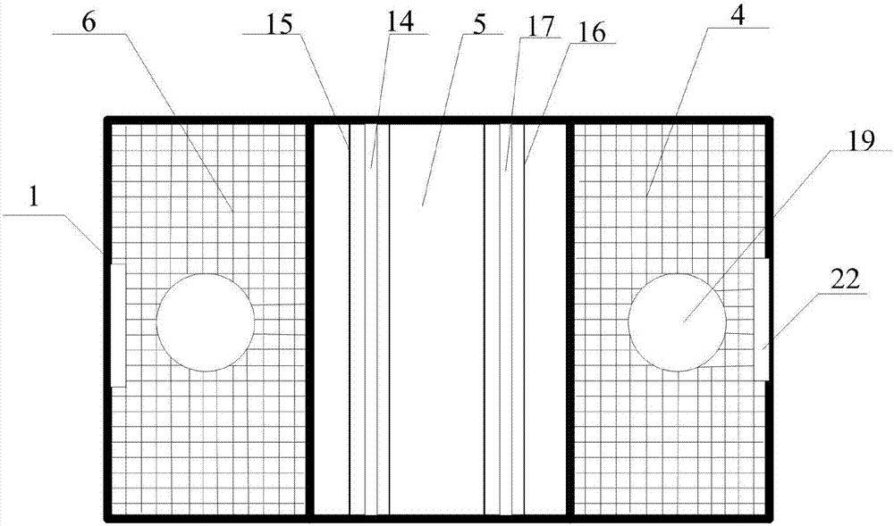 Large-flow floor drain with observation window