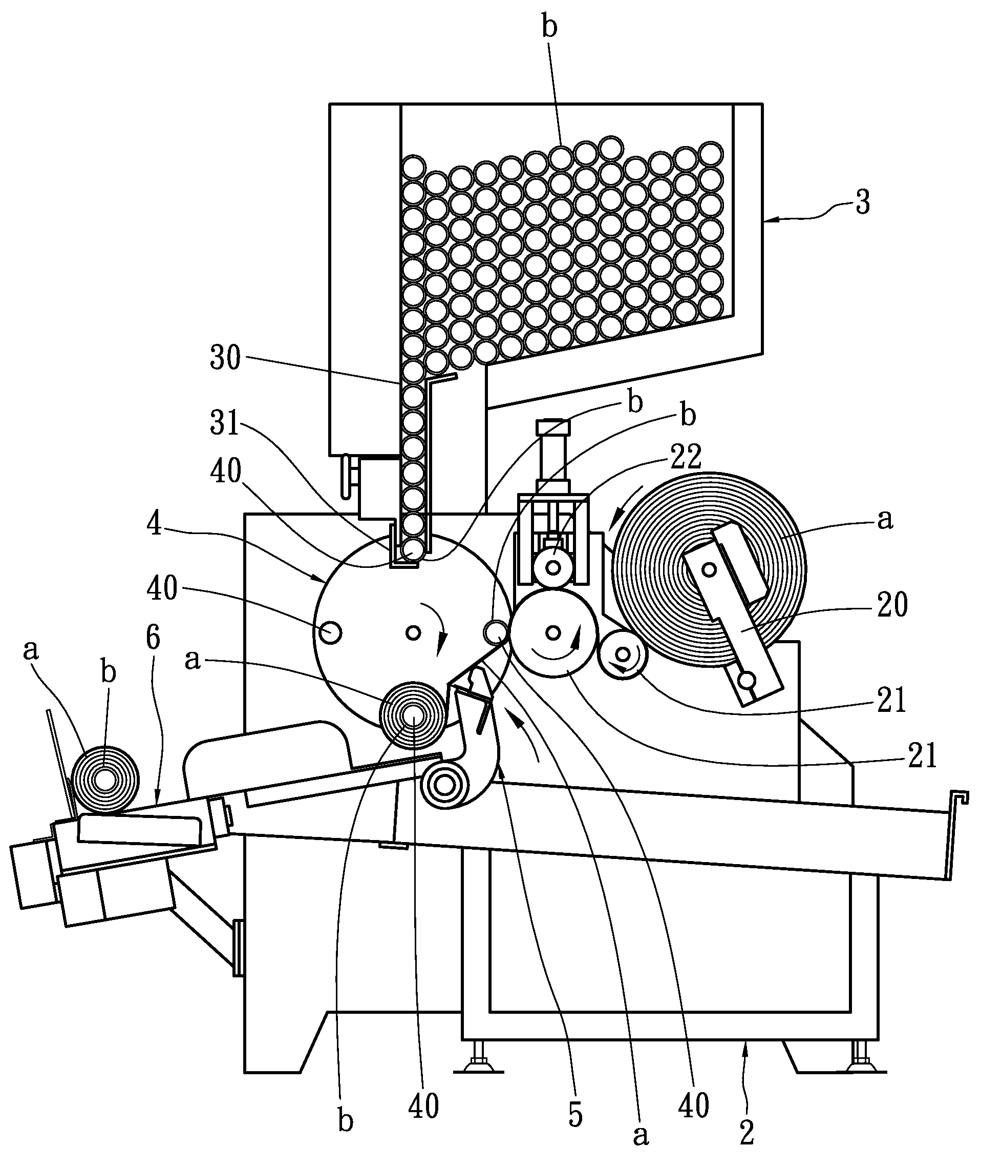 Automatic fast winding machine