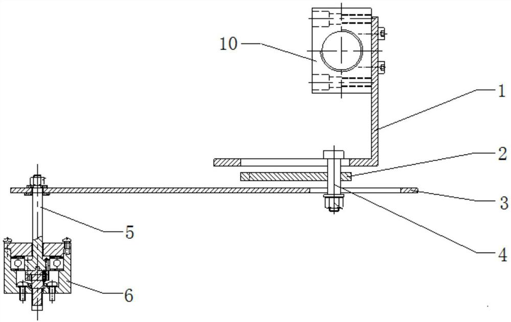 Feedback device of control valve positioner